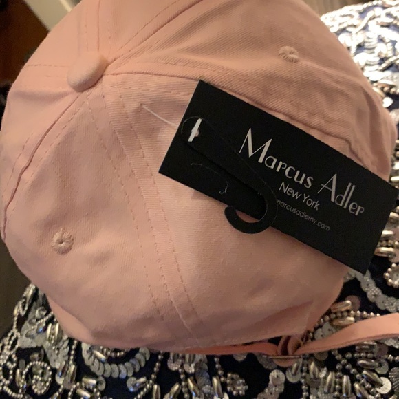 Marcus Adler Classic soft ball cap with beautiful bride pearl embroidery. - Picture 2 of 5